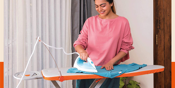 Bathla X Pres Ace Prime – Foldable Ironing Board with Aluminised Ironing Surface