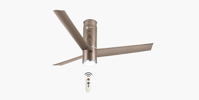 Orient Electric Aeroslim 1200mm BLDC motor Smart Ceiling Fan with IoT Remote Under light