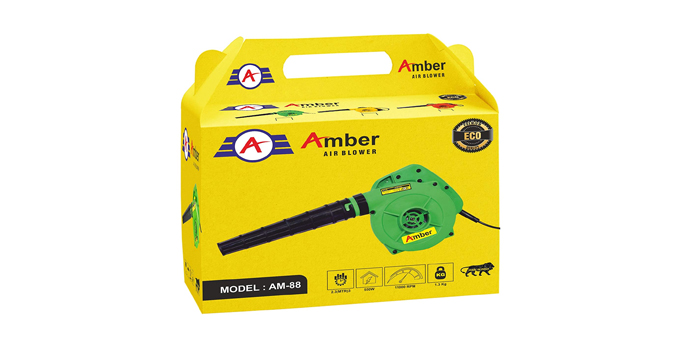 Amber 650 watt 11000 RPM plastic Air blower