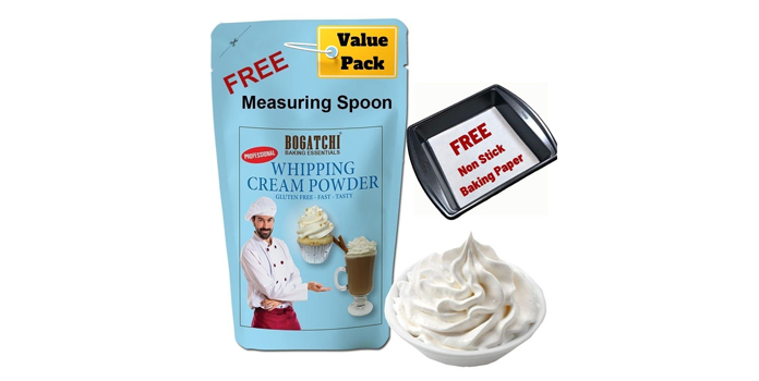 BOGATCHI whipping cream powder 180g with a free measuring spoon